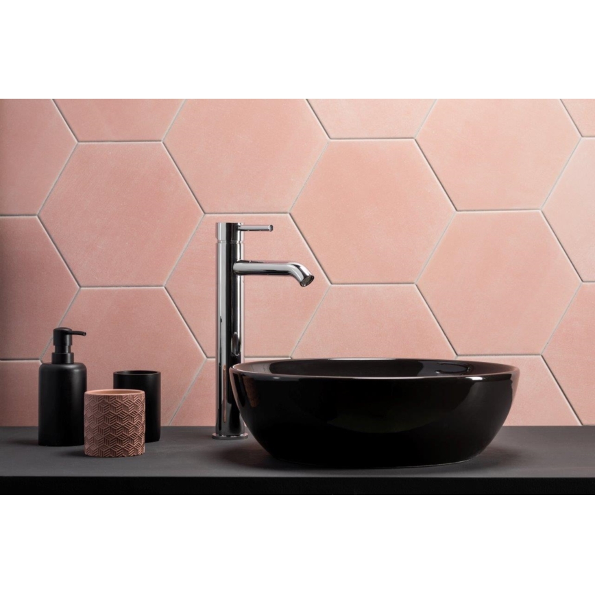 KFA Armatura 5032-612-00 - Basin tap + waste with overflow MOZA 33 cm shiny chrome