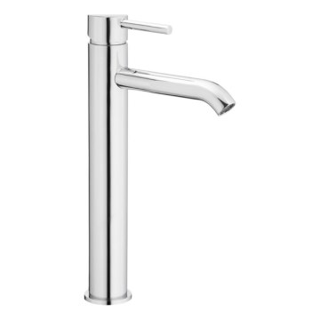 KFA Armatura 5032-612-00 - Basin tap + waste with overflow MOZA 33 cm shiny chrome