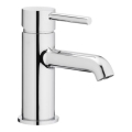 KFA Armatura 5032-815-00 - Basin tap + waste with overflow MOZA 15,2 cm shiny chrome