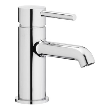 KFA Armatura 5032-815-00 - Basin tap + waste with overflow MOZA 15,2 cm shiny chrome