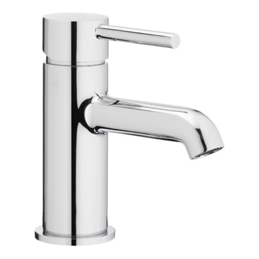 KFA Armatura 5032-815-00 - Basin tap + waste with overflow MOZA 15,2 cm shiny chrome