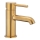 KFA Armatura 5032-815-31 - Basin tap + waste with overflow MOZA 15,2 cm ground gold