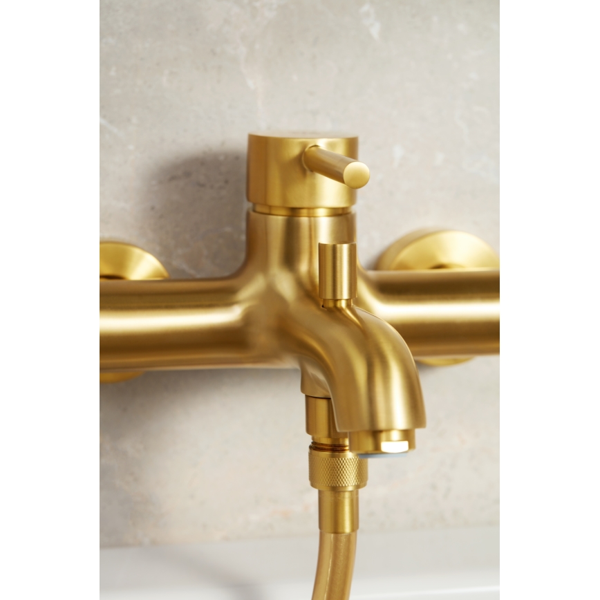KFA Armatura 5034-010-31 - Bath tap MOZA ground gold