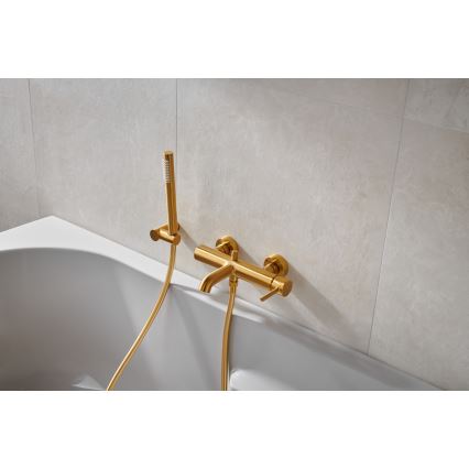 KFA Armatura 5034-020-31 - Bath tap MOZA ground gold