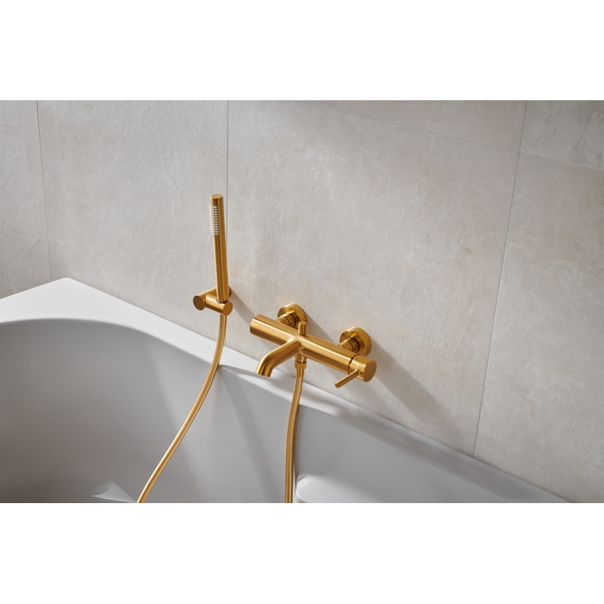KFA Armatura 5034-020-31 - Bath tap MOZA ground gold
