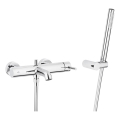 KFA Armatura 5034-520-00 - Bath set with tap MOZA shiny chrome