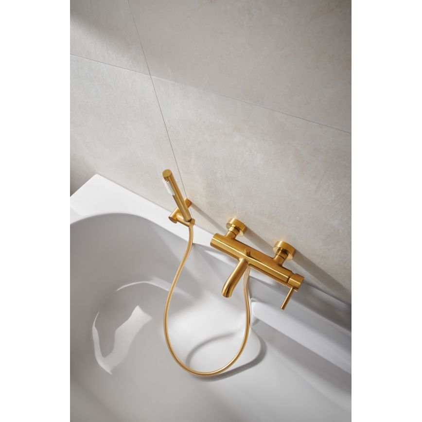 KFA Armatura 5034-520-31 - Bath set with tap MOZA ground gold