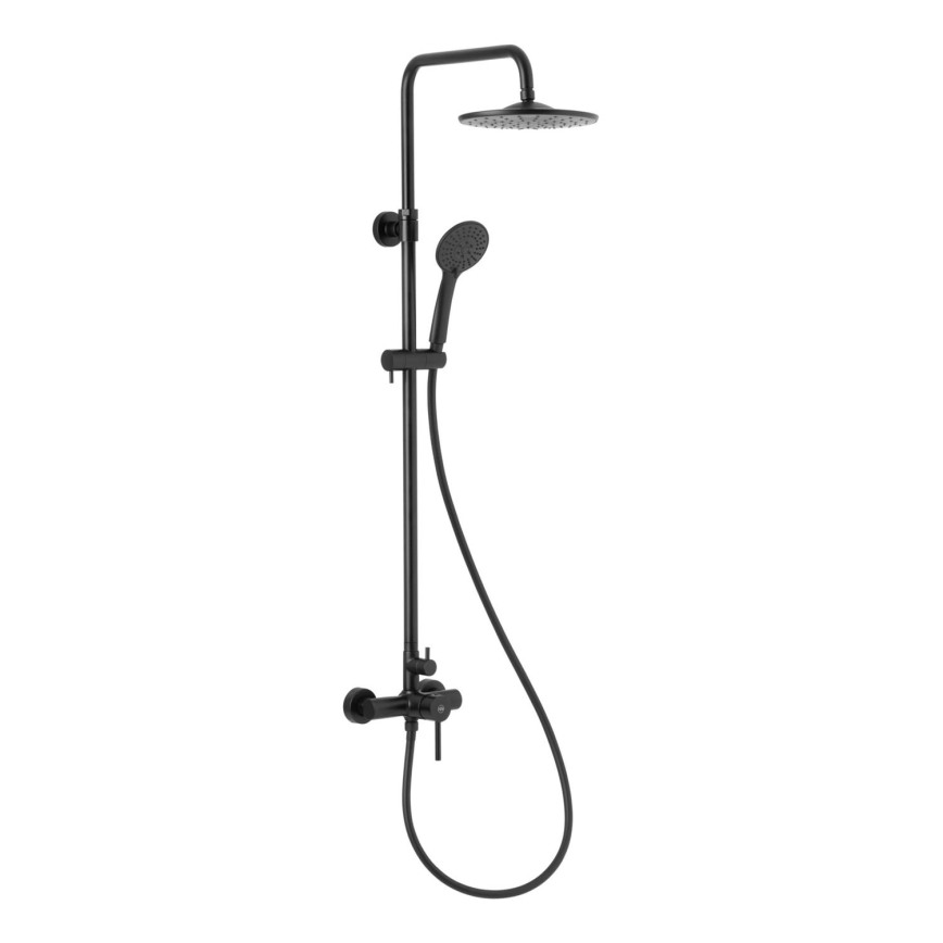 KFA Armatura 5036-910-81 - Shower set with tap MOZA brass/matte black