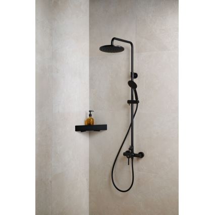 KFA Armatura 5036-910-81 - Shower set with tap MOZA brass/matte black