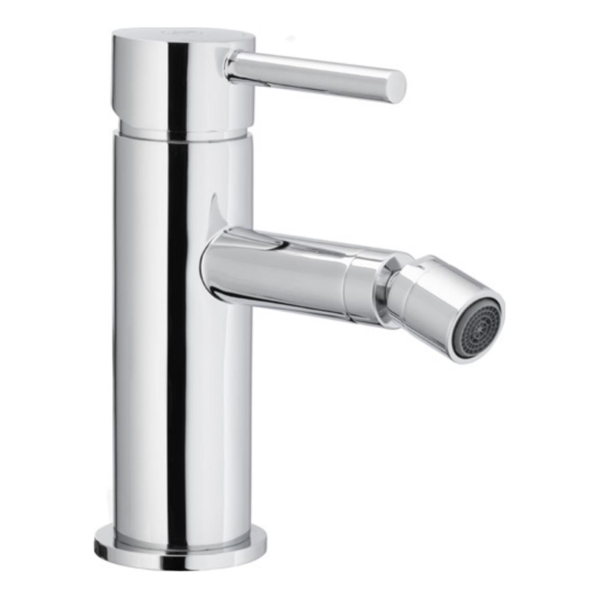 KFA Armatura 5037-015-00 - Bidet tap + waste with overflow MOZA shiny chrome