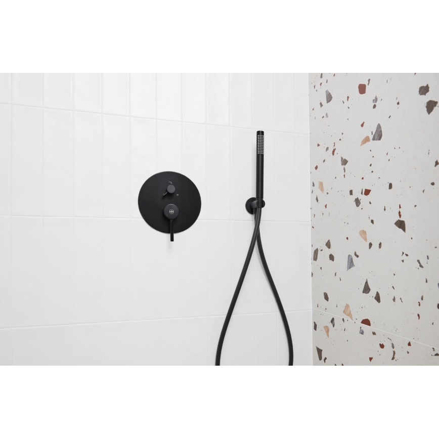 KFA Armatura 5039-501-81 - Shower set with concealed tap MOZA matte black