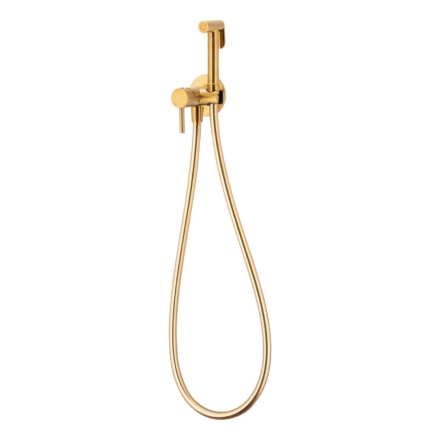 KFA Armatura 5039-512-31 - Bidet tap with shower for concealed installation MOZA ground gold