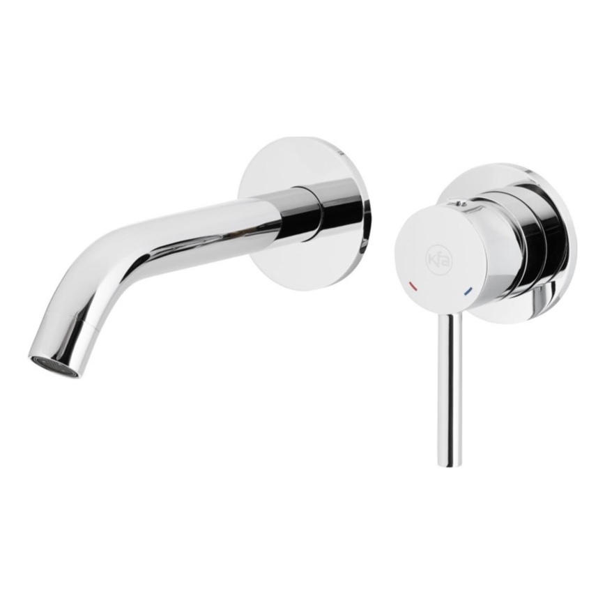 KFA Armatura 5039-810-00 - Basin tap for concealed installation MOZA shiny chrome