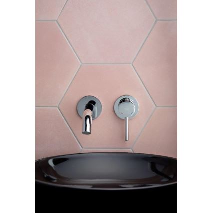 KFA Armatura 5039-810-00 - Basin tap for concealed installation MOZA shiny chrome
