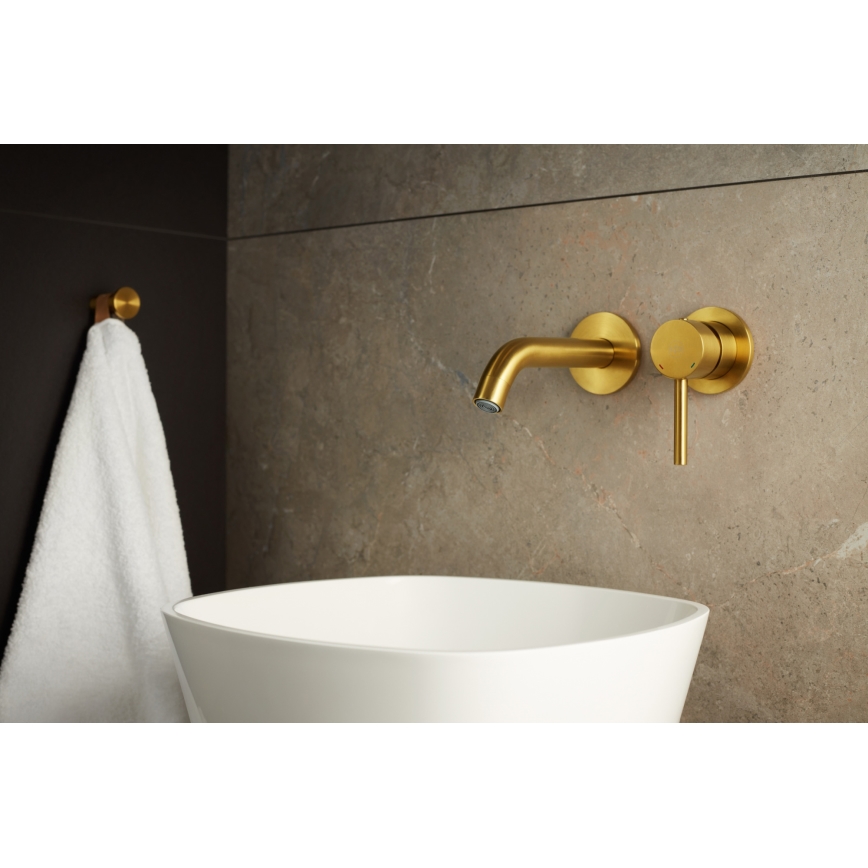 KFA Armatura 5039-810-31 - Basin tap for concealed installation MOZA ground gold