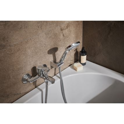 KFA Armatura 5244-510-00 - Bath set with tap MORRIS shiny chrome