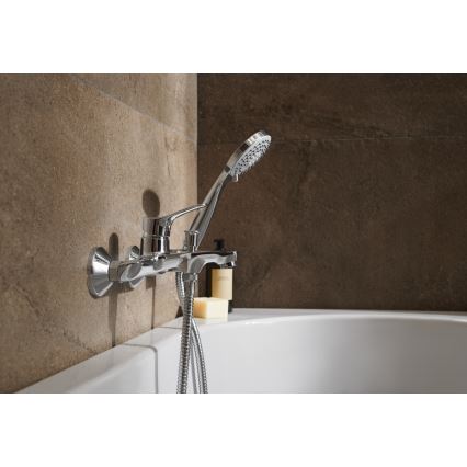 KFA Armatura 5244-510-00 - Bath set with tap MORRIS shiny chrome