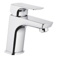 KFA Armatura 5532-815-00 - Basin tap + waste with overflow MOKAIT 13,9 cm shiny chrome