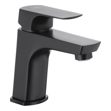 KFA Armatura 5532-815-81 - Basin tap + waste with overflow MOKAIT 13,9 cm brass/matte black