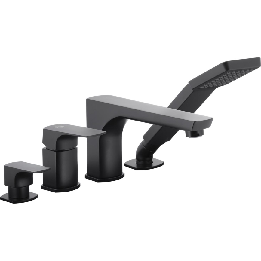 KFA Armatura 5535-210-81 - Bath tap 4-hole MOKAIT brass/matte black