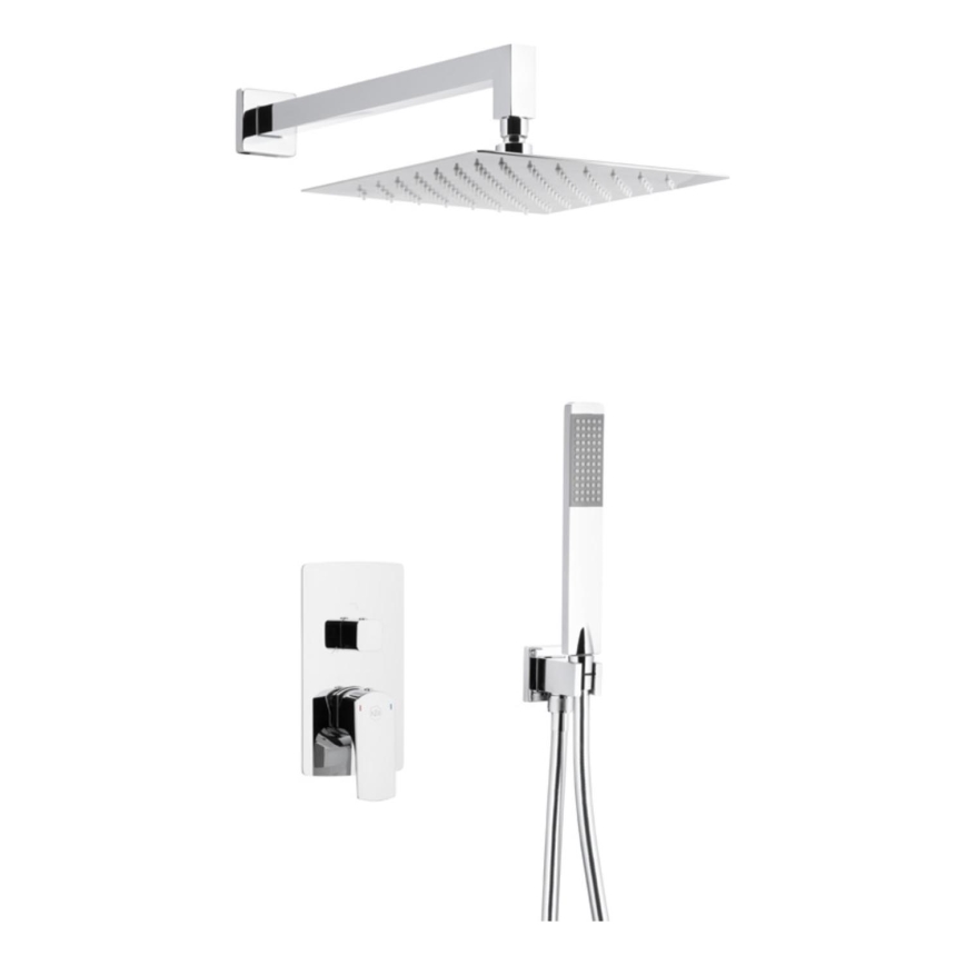 KFA Armatura 5539-511-00 - Shower set with concealed tap MOKAIT shiny chrome