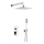 KFA Armatura 5539-511-00 - Shower set with concealed tap MOKAIT shiny chrome