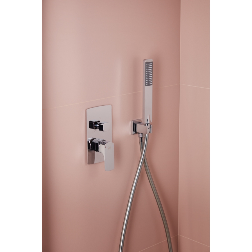 KFA Armatura 5539-511-00 - Shower set with concealed tap MOKAIT shiny chrome