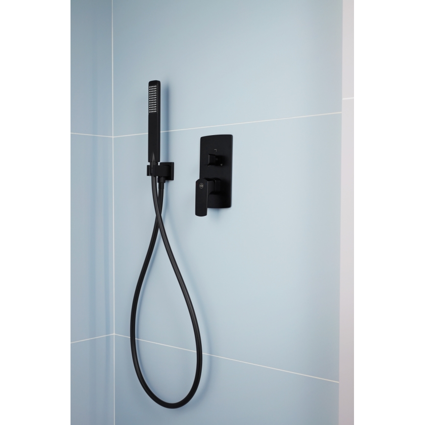 KFA Armatura 5539-511-81 - Shower set with concealed tap MOKAIT brass/matte black
