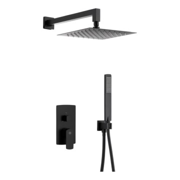 KFA Armatura 5539-511-81 - Shower set with concealed tap MOKAIT brass/matte black