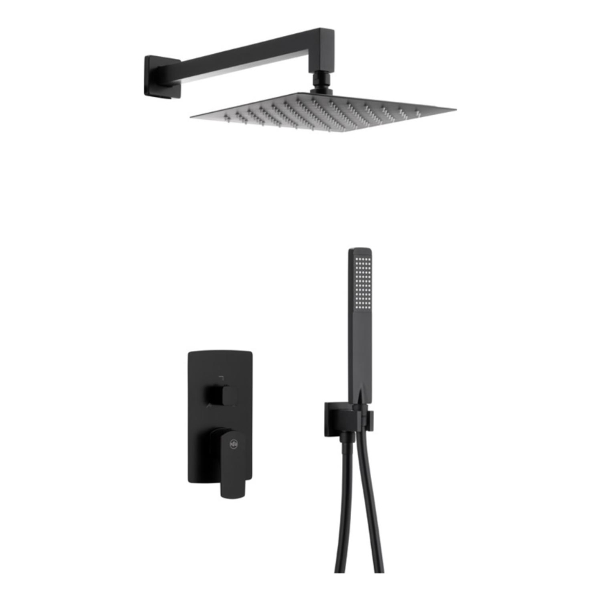 KFA Armatura 5539-511-81 - Shower set with concealed tap MOKAIT brass/matte black