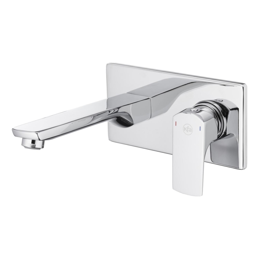 KFA Armatura 5539-810-00 - Basin tap for concealed installation MOKAIT shiny chrome