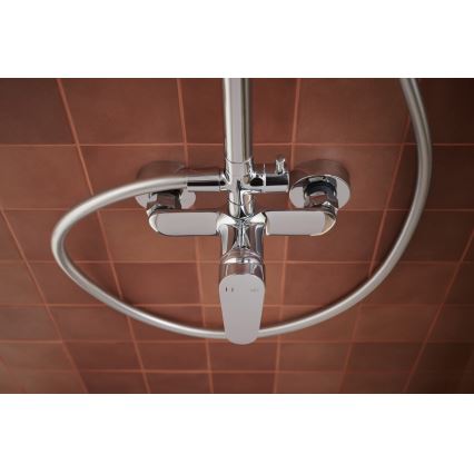 KFA Armatura 5556-910-00 - Shower set with tap OTAVA shiny chrome