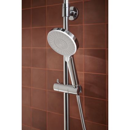 KFA Armatura 5556-910-00 - Shower set with tap OTAVA shiny chrome