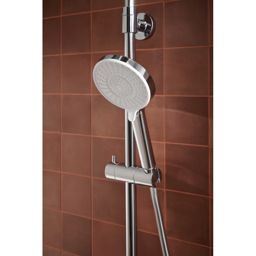 KFA Armatura 5556-910-00 - Shower set with tap OTAVA shiny chrome