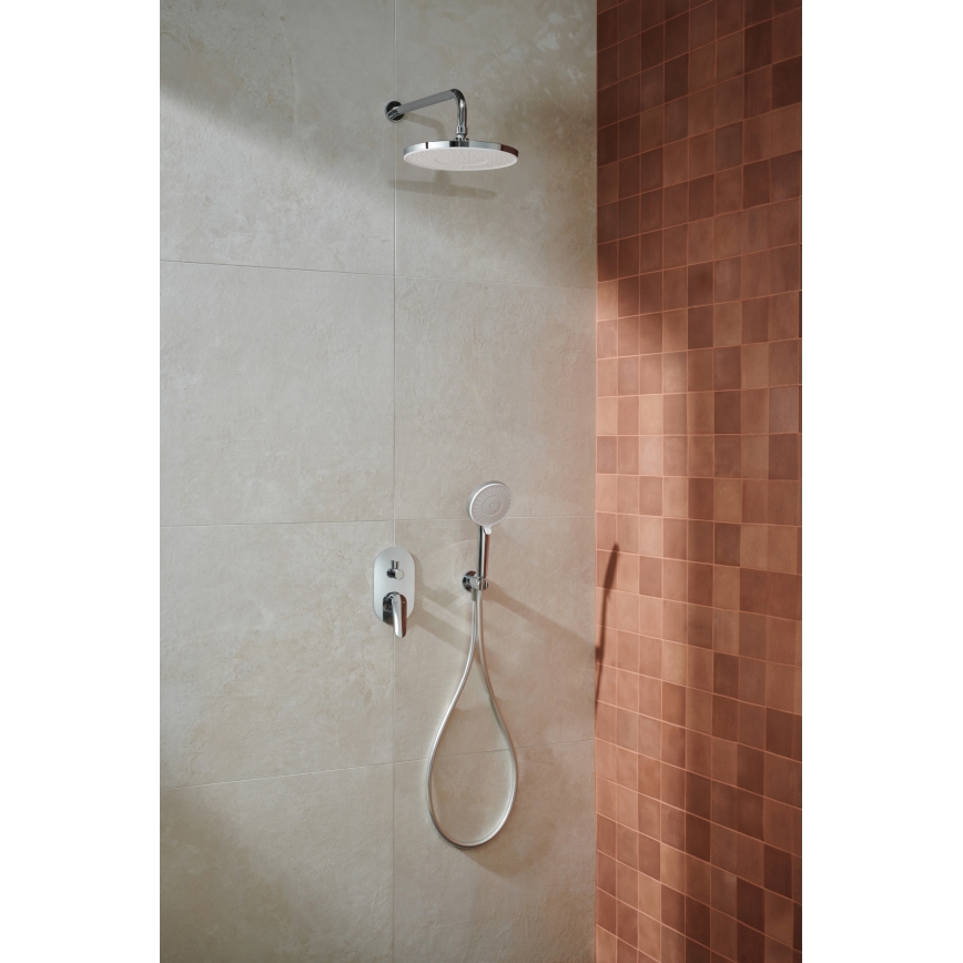 KFA Armatura 5559-501-00 - Shower set with concealed tap OTAVA shiny chrome