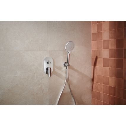 KFA Armatura 5559-501-00 - Shower set with concealed tap OTAVA shiny chrome