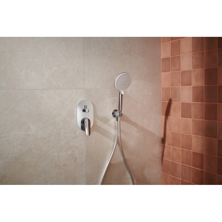 KFA Armatura 5559-501-00 - Shower set with concealed tap OTAVA shiny chrome