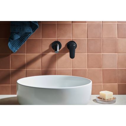 KFA Armatura 5559-810-81 - Basin tap for concealed installation OTAVA matte black
