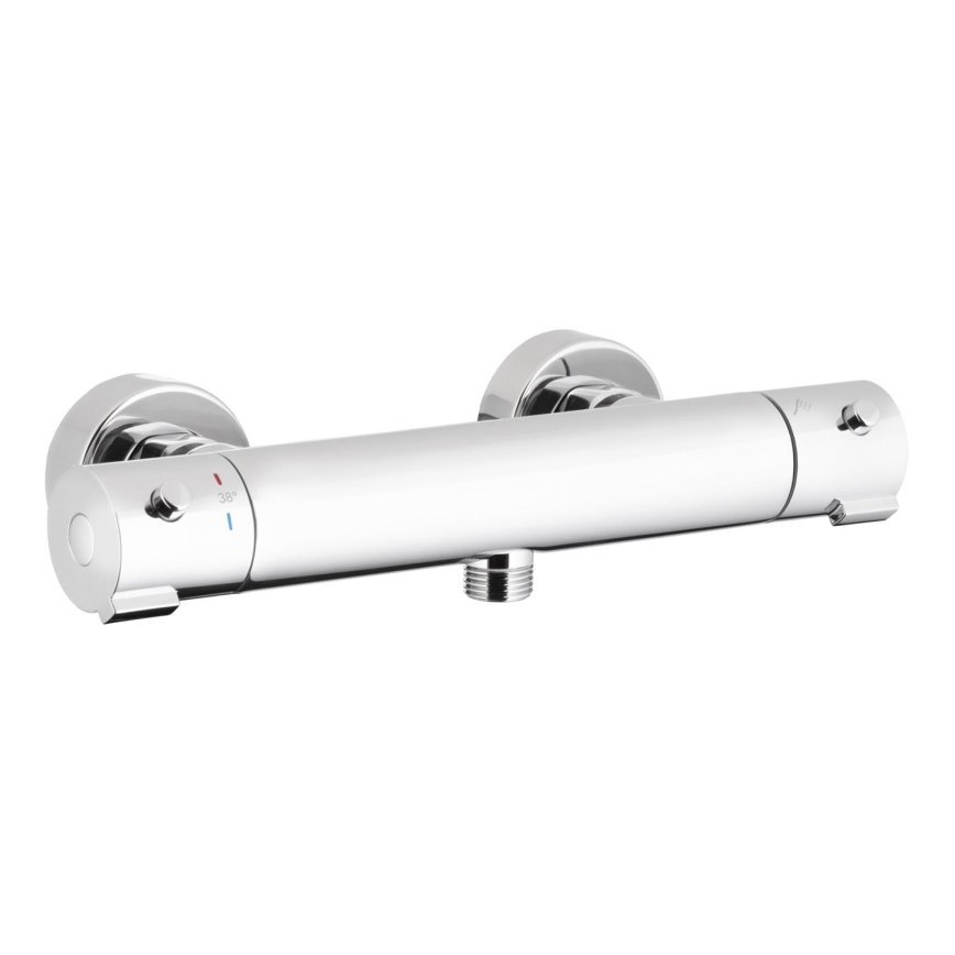KFA Armatura 5736-010-00 - Thermostatic shower tap MOZA shiny chrome