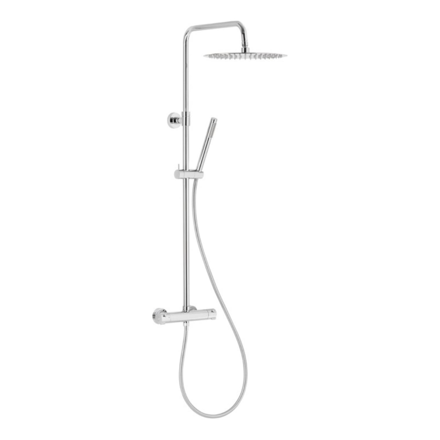 KFA Armatura 5736-920-00 - Shower set with thermostatic tap MOZA shiny chrome