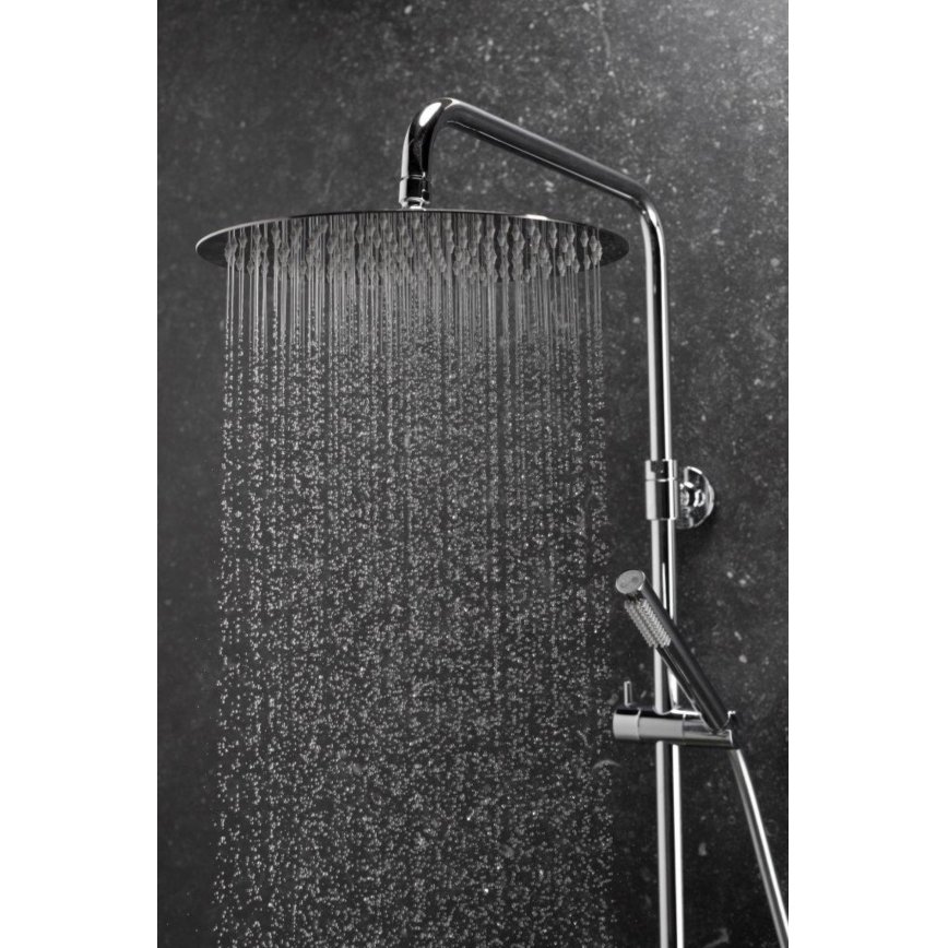 KFA Armatura 5736-920-00 - Shower set with thermostatic tap MOZA shiny chrome