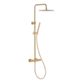 KFA Armatura 5736-920-31 - Shower set with thermostatic tap MOZA ground gold