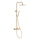 KFA Armatura 5736-920-31 - Shower set with thermostatic tap MOZA ground gold