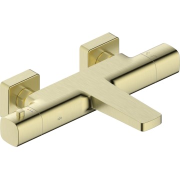 KFA Armatura 5754-010-31 - MALAGA Thermostatic Bath Mixer in Brushed Gold