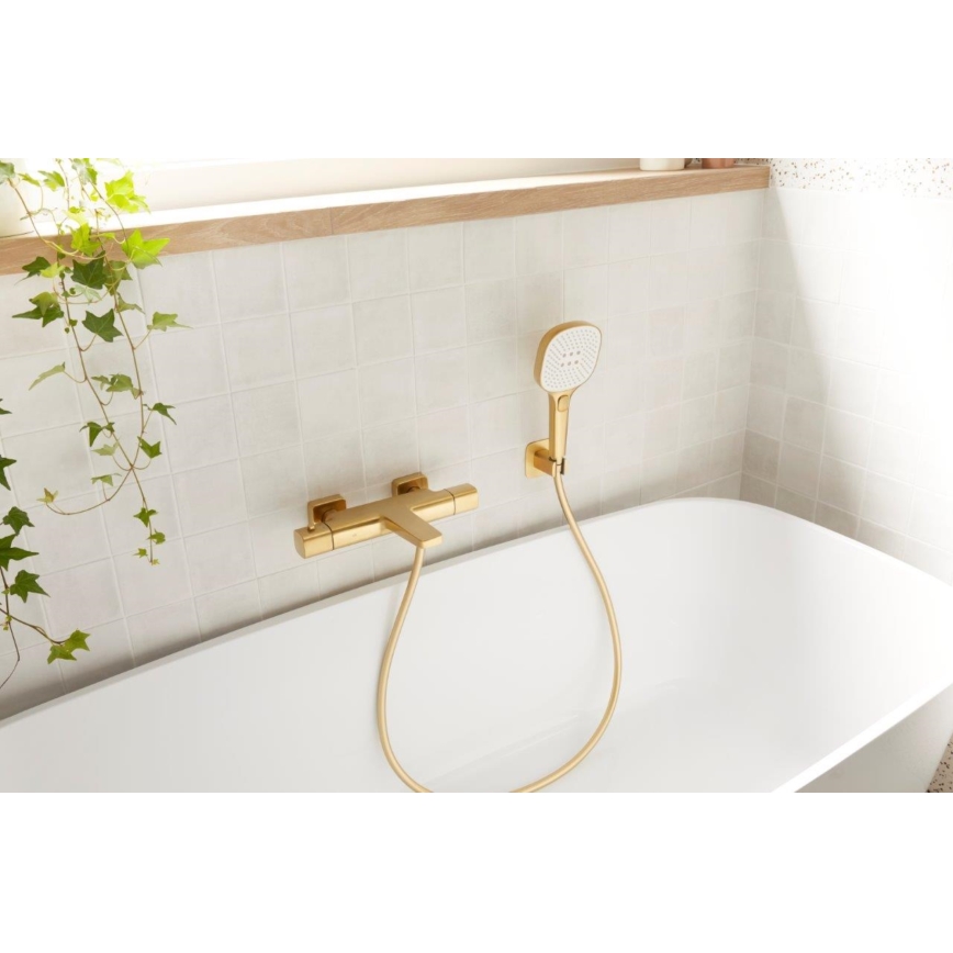 KFA Armatura 5754-010-31 - MALAGA Thermostatic Bath Mixer in Brushed Gold