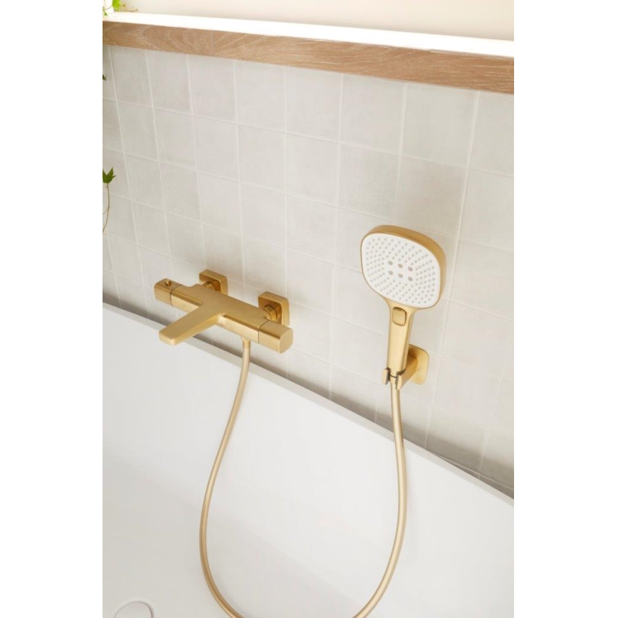 KFA Armatura 5754-010-31 - MALAGA Thermostatic Bath Mixer in Brushed Gold