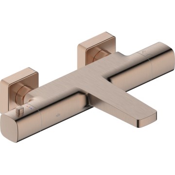 KFA Armatura 5754-010-34 - Thermostatic bath mixer MALAGA rose gold