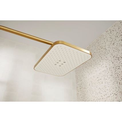 KFA Armatura 5756-910-31 - MALAGA Thermostatic Shower Set, Brushed Gold