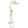 KFA Armatura 5756-910-31 - MALAGA Thermostatic Shower Set, Brushed Gold