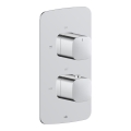 KFA Armatura 5759-001-00 - MALAGA Thermostatic Shower Mixer for Concealed Installation, Polished Chrome